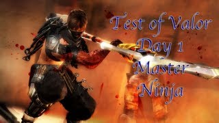 Ninja Gaiden 3 Razors Edge  Test of Valor ToV Day 1  Master Ninja [upl. by Kirat]