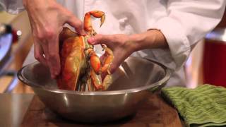 How to cook and clean a Dungeness crab [upl. by Flann404]