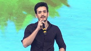 Akhil Speech On His Debut  Manam 100 Days amp Oka Laila Kosam Audio Launch Function [upl. by Enisaj]