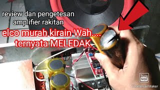 Amplifier rakitan elco meledak [upl. by Nyliret]