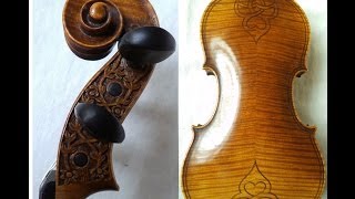 Very beautiful German Gaspar da Salo violin 250 [upl. by Janeta966]