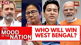 LIVE Who Will Win West Bengal 2024 Lok Sabha Polls  India Today Live  Mood Of The Nation Live [upl. by Turnbull]