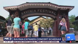 Ravinia Festival announces expanded concert schedule [upl. by Jankey]