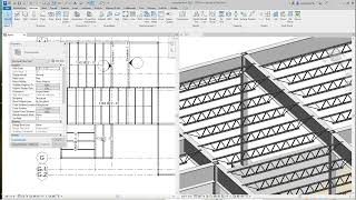 Revit Structure Steel Joist Framing [upl. by Verena]