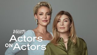 Ellen Pompeo amp Katherine Heigl  Actors on Actors [upl. by Rheta]