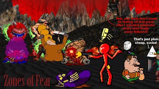 Doom BYOC Multiplayer  Ahh Scary respawning monsters in the Fear Zones [upl. by Atinihs656]