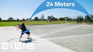 Why Its Almost Impossible to Shot Put 24 Meters  WIRED [upl. by Thursby781]