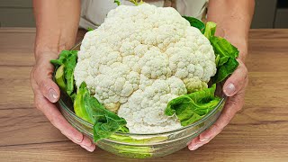 Blumenkohl schmeckt besser als Fleisch Dieses Rezept von Oma hat alle fassungslos gemacht [upl. by Sokcin]