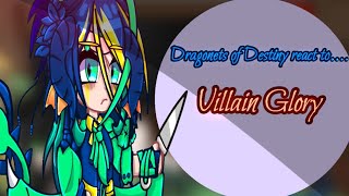 Dragonets of Destiny  Peril amp Fatespeaker react to Villain Glory AU •WoF• [upl. by Aihselef]