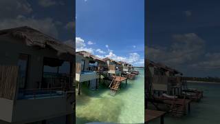 Palafitos overwater bungalows 😍 Room tour [upl. by Devaney]