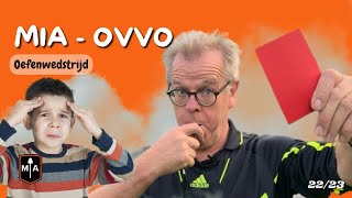 SPELER KRIJGT EEN KAART  Mia B1  Ovvo B1 oefenwedstrijd [upl. by Rogerson97]