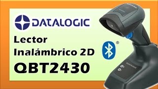 Lector de Códigos de Barras Inalámbrico 2D Omnidireccional Datalogic QBT2430 [upl. by Elle71]