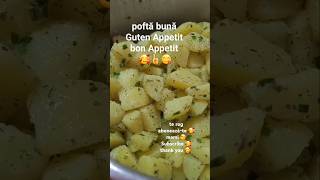 Cartofi natur  Kartoffeln  potatoes youtubeshorts food reels like livenews cooking good 👍😘 [upl. by Ennirok]