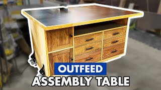 Outfeed Assembly Table  Functional amp Gorgeous [upl. by Eerihs]