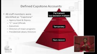 Capstone A New Approach To Managing Email Records NARAs Internal Implementation [upl. by Naitsyrk]