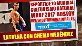 Mundial Culturismo Natural WNBF 2017 Boston X [upl. by Jakoba633]