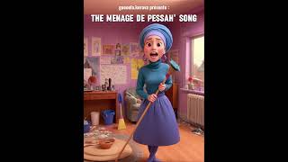 The Ménage de Pessah Song 🧹✡️🎶 AI Jewish Music 👩🏻 Brille brille petite maison 🧼✨ [upl. by Pokorny]