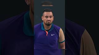 Nick Kyrgios REFUSED to continue playing this match 😬 [upl. by Delmar]