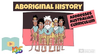 Aboriginal History for Kids  The First Australians [upl. by Ecidnac]