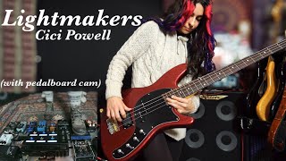 Lightmakers  Cici Powell with pedalboard cam [upl. by Stormi]