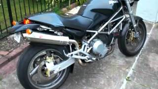 2001 Ducati Monster 900Sie Startup cold [upl. by Eiveneg]