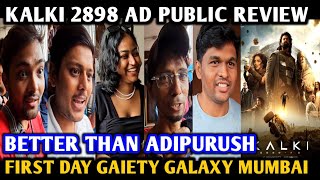 Kalki 2898 AD Movie Public Review  First Day  Gaiety Galaxy  Prabhas  Deepika P  Kamal Haasan [upl. by Airelav421]