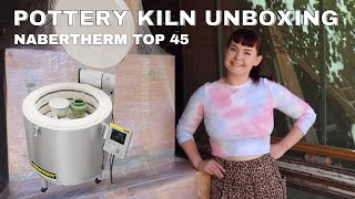 Nabertherm Top 45 Kiln Unboxing [upl. by Berfield]