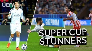 RONALDO ASENSIO FALCAO GREAT UEFA SUPER CUP GOALS [upl. by Yenahteb53]