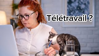 POURQUOI LE TÉLÉTRAVAIL  TELEWORKING [upl. by Aira359]