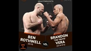 UFC 164 Official Fight Card Preview Ben Rothwell vs Brandon Vera [upl. by Edme19]