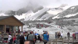 Yulong Gletscher 4560 m bei Lijiang Yulong glacier [upl. by Catrina]