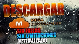 como descargar megadownloader full 2018 [upl. by Shlomo]