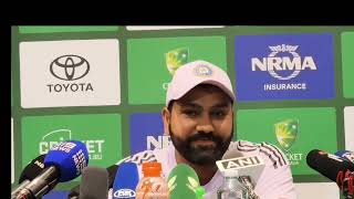 Rohit sharma press conference Middle order mein batting KL Rahul to open jadejaashwin many more [upl. by Ynetsed]