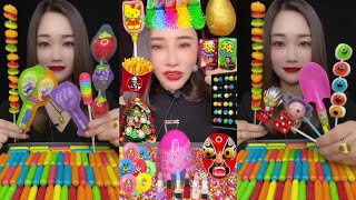 Fun Asmr candy snack Sounds 😍 Juicy lollipop moments mukbang asmr mukbang candy eating [upl. by Blaze50]