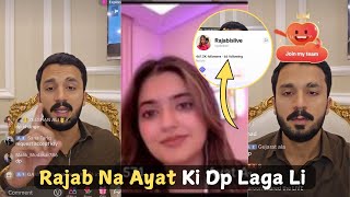 Rajab Na Ayat Ki Dp Laga Li punishment 😢 tiktok live rajabfamily funny rajabvlog [upl. by Moina]