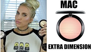 NEW MAC EXTRA DIMENSION HIGHLIGHTERS  Current Favs [upl. by Nhguaval]