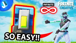 How To Make EASIEST BUILD RESET BUTTON  Build A 1v1 Build Reset Button on Fortnite Creative [upl. by Attennek]