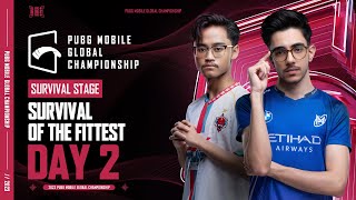 EN 2023 PMGC League  Survival Stage Day 2  PUBG MOBILE Global Championship [upl. by Laine579]