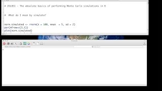Introduction to monte carlo simulations using R  The absolute basics [upl. by Anerb]