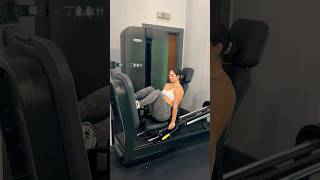 Seated Leg Press  Technogym Seated Leg press Machine legs quads [upl. by Anuahsed867]