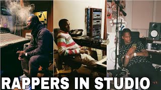 Rappers In Studio Part1 [upl. by Damek891]