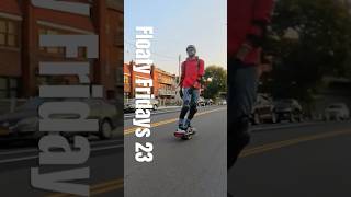 Floaty Fridays 23 onewheel foryou insta360 nyc shorts [upl. by Nuyh733]