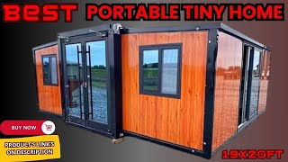 Best Portable Tiny Home 19X20FT on the Market Reviews [upl. by Ysabel719]