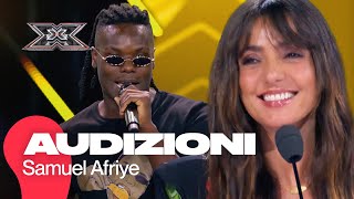 Samuel DEDICA a Ambra quotRiso con Polloquot  X Factor 2022  AUDIZIONI 3 [upl. by Asenad]