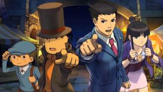 Professor Layton Vs Ace Attorney Bewitching Puzzle Extended 1 Hour [upl. by Aicilav159]