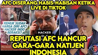 The Power Of Natizen IndoLive TikTK AFC DiserangIndonesia Tak Butuh Penghargaan tapi Keadilan [upl. by Ovatsug]