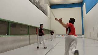 Finale trinquet GP Occitanie 3e serie 2024 [upl. by Enetsirhc]