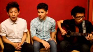 Irresistible One Direction Acoustic Cover by LeonardEdwin and Bali LR [upl. by Christabella]