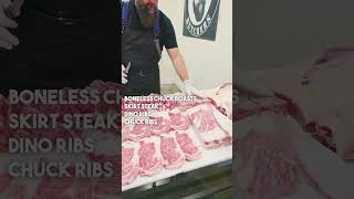 Check out the most soughtafter cuts from the front quarter of beef 🥩🔥🔪 shorts [upl. by Camden317]