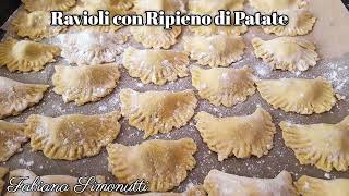 Ravioli con Ripieno di Patate 🥟🥔 [upl. by Burlie780]